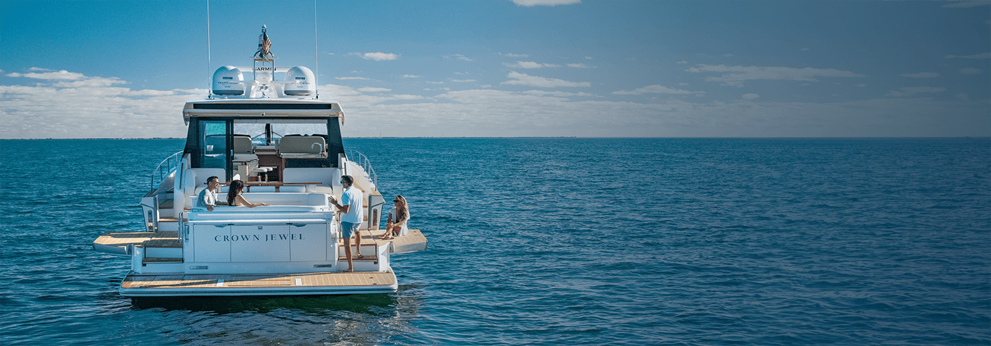 EX 60 Boat on Water