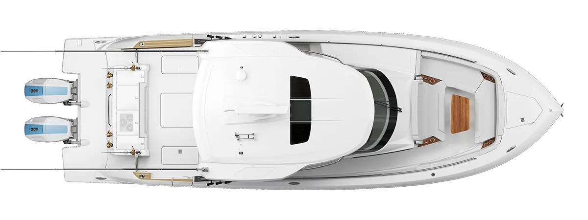 39 LS Exterior Plan View with Hardtop and Adventure Module